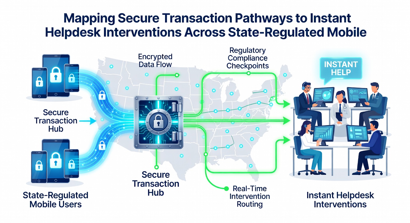Illustration of real-time helpdesk intervention workflow connected to wagering transaction monitoring